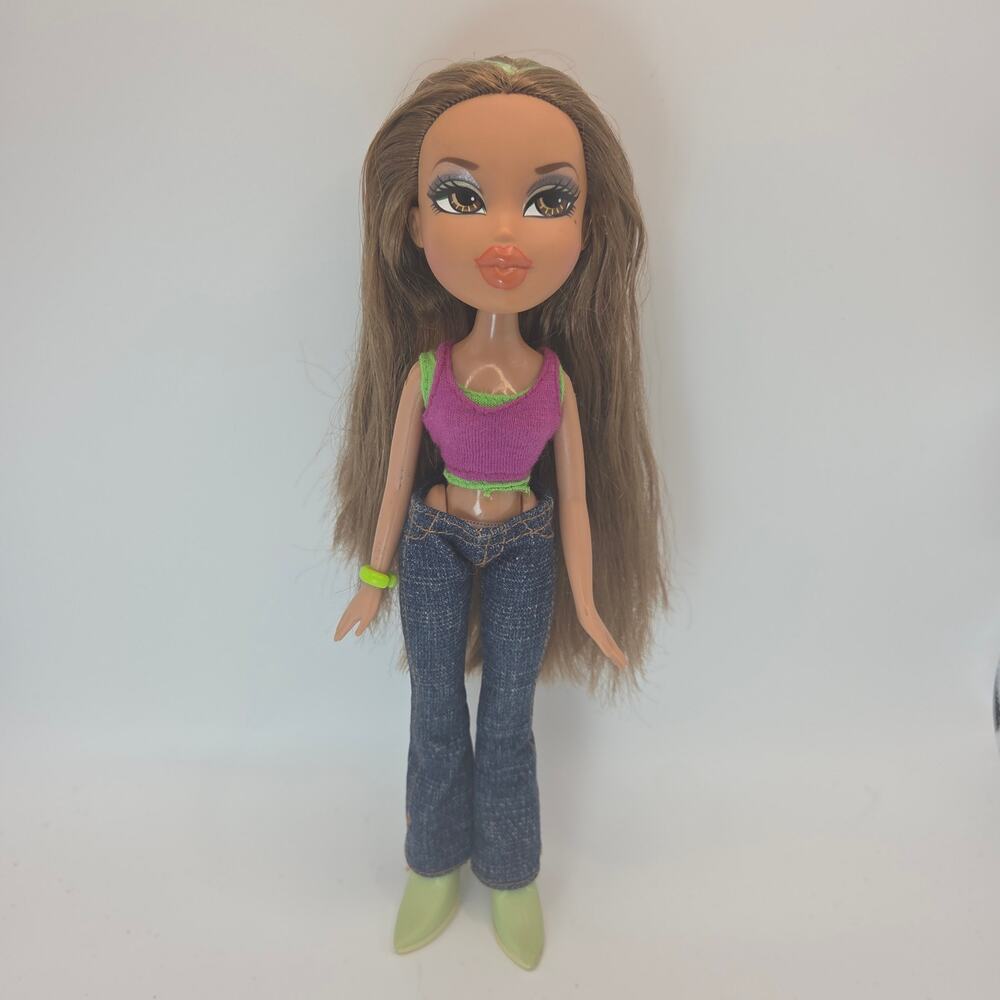 Vintage 2007 Bratz Shrek Yasmin Doll with Original Top, Boots - RARE HTF